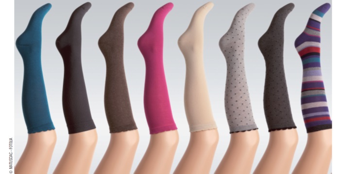 Bas et chaussettes de compression