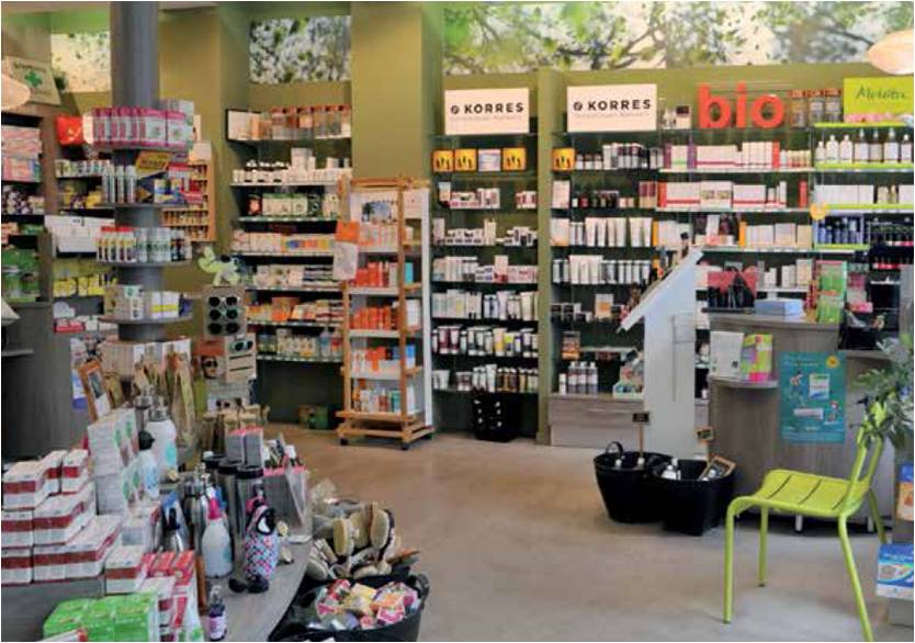 Pharm O’naturel, l’officine couleur bio