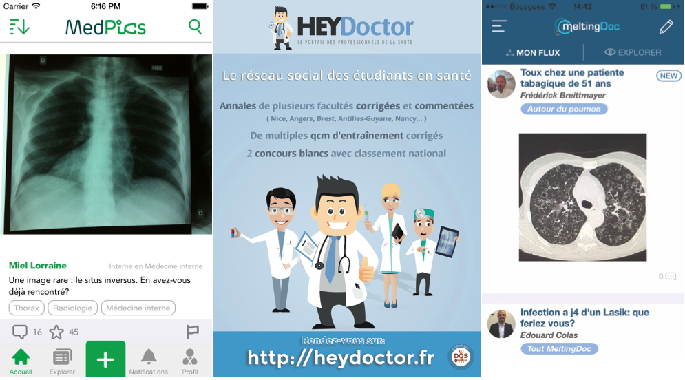 Sites, applis, forums... À chaque pro son réseau !