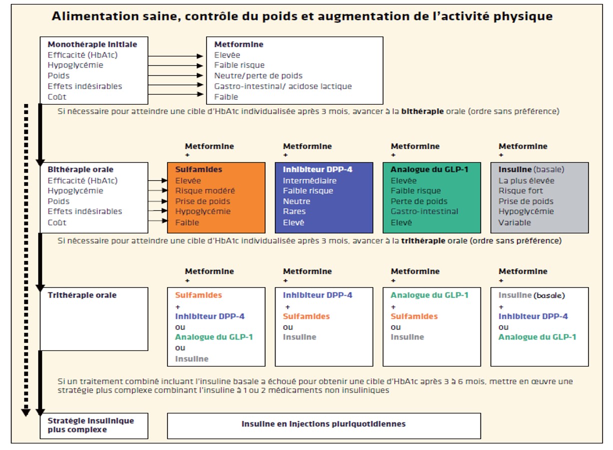 Traitements du diabète de type 2, les nouvelles recommandations - Revue ...