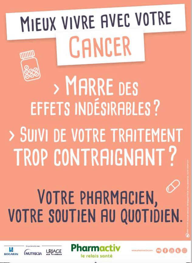 Pharmactiv Soutient Le Suivi Des Patients Sous Chimiotherapie Orale Revue Pharma
